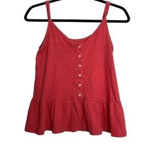 Abercrombie and Fitch Red Tank Top XS